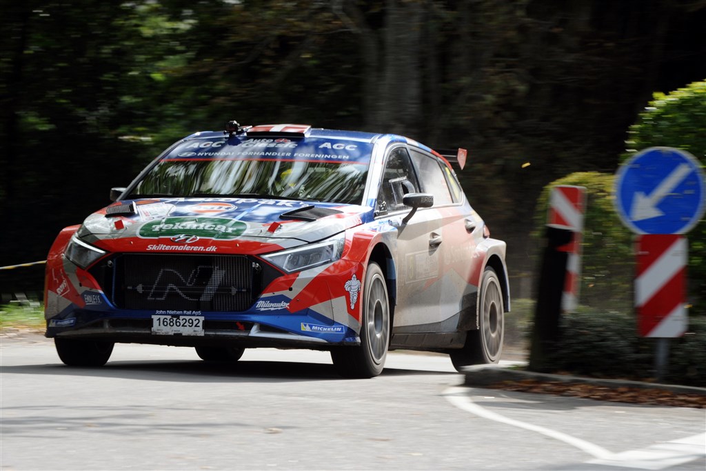 Ib Kragh og Karsten Isaksen tog tredjepladsen i Rally Stoholm.
(Foto: IK Motorsport)